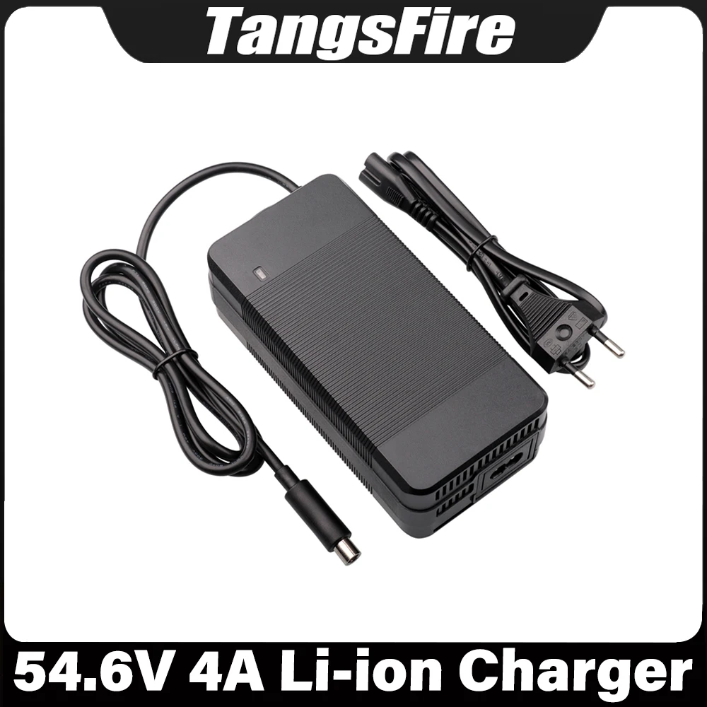 

Output 54.6V 4A Lithium Battery Charger 13S For 48V Polymer Li-ion Battery Charger Selectable EU/KR/AU/UK/US High Quality Plug