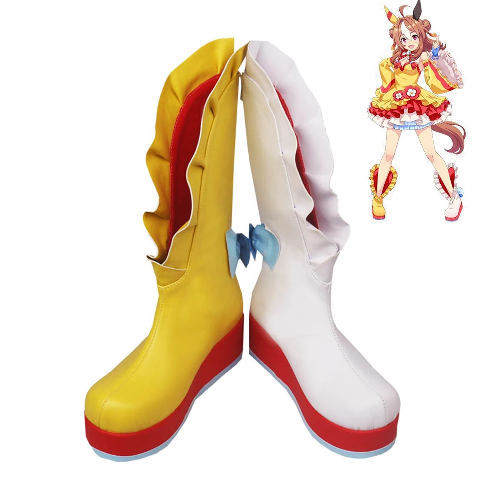 

Umamusume Pretty Derby Copano Rickey Shoes Cosplay Women Boots