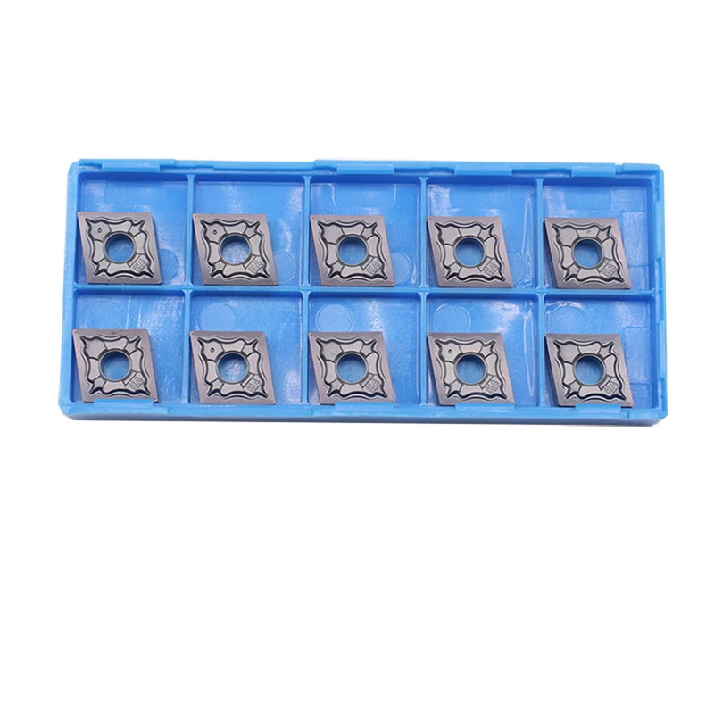 Imagem -02 - ha Pr1125 High Quality Carbide Insert Cnc Lathe External Turning Tool Insert For Stainless Steel 10 Pcs Cnmg120404 Cnmg120408