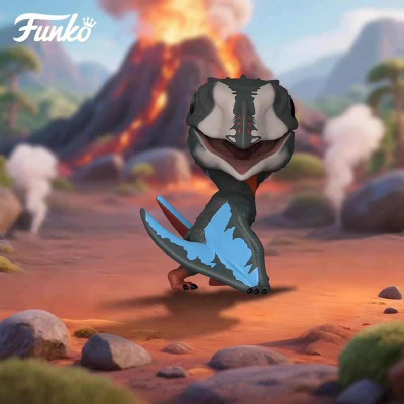 

Подлинное издание FUNKO POP Jurassic World: Quetzalcoatlus Movie, украшение для рабочего стола, модель игрушки, Коллекционная модель