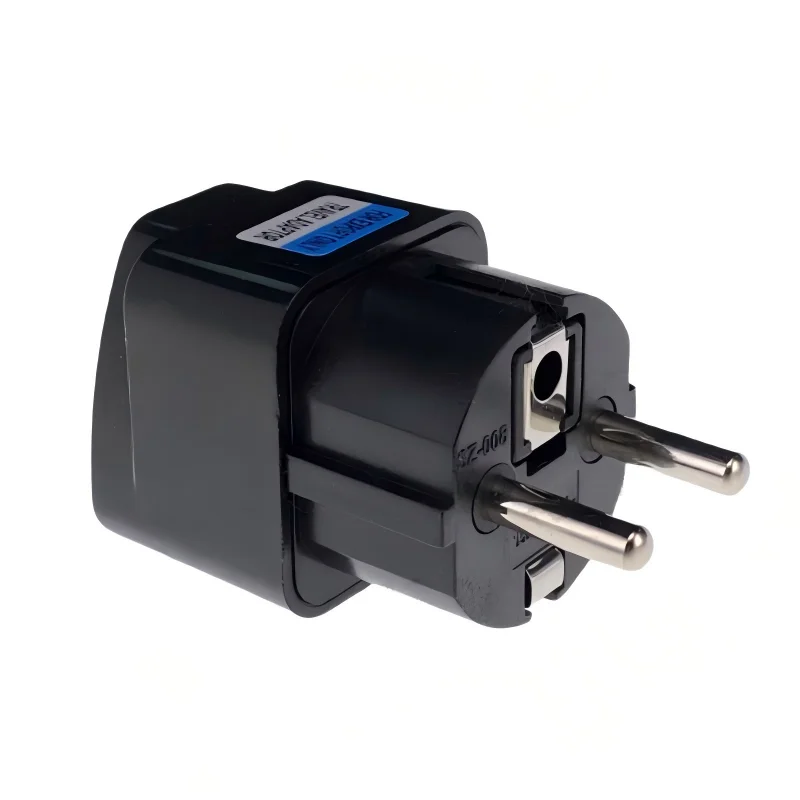 Internationaler Reise-Netzadapter, AU UK US zu EU Euro KR Stecker-Konverter, Universeller Europäischer Steckdosenadapter – Detail 2