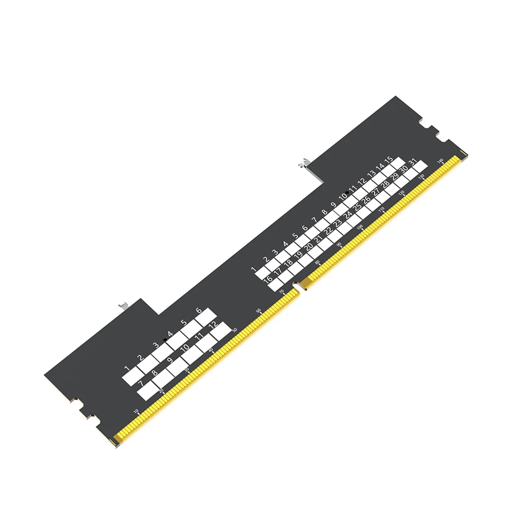 SO-DIMM DDR4 zu DDR4 Adapter für Desktop-PC, Laptop-Speicher-Konverterkarte, 5600MHz JEDEC-konform mit Überstromschutz – Detail 14
