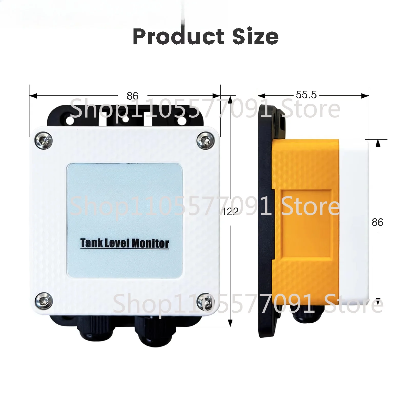 Hot Sale 5M  ME202RSP Tuya Smartlife APP WIFI LCD Temperature Display Submersible Level Water Liquid Level Monitor