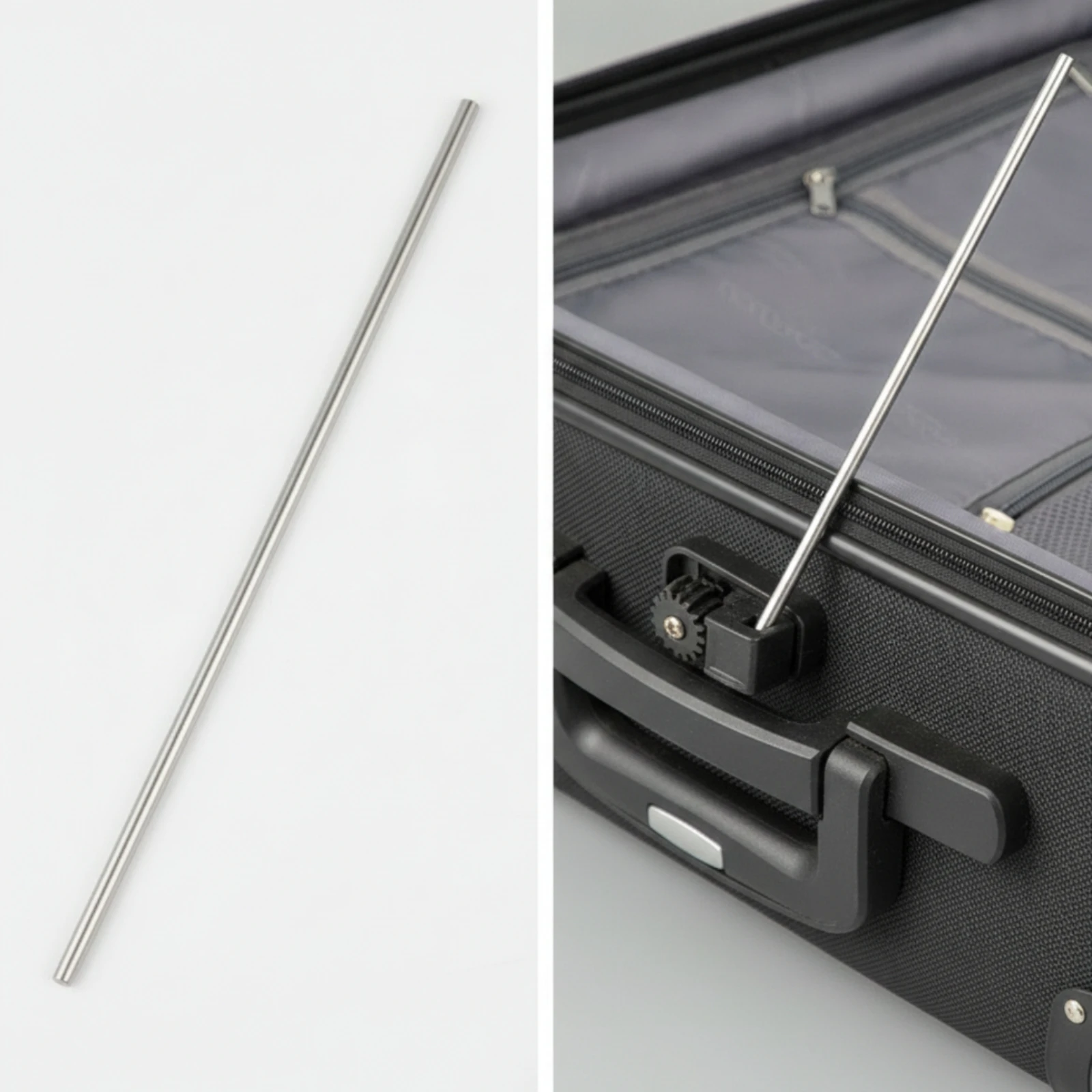 Luggage Handle Rod Straight Suitcase Repair Rod Replacement Suitcase Handle Compatible Sturdy for DIYers