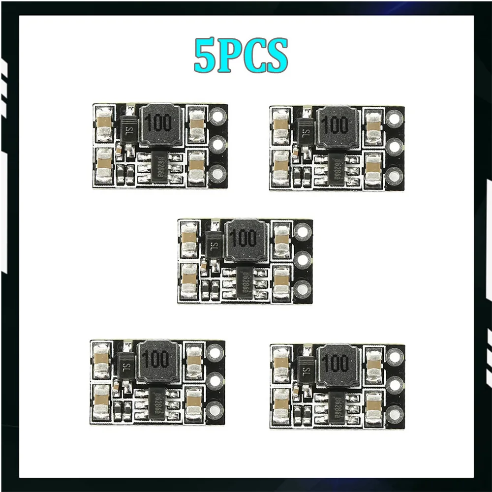 5 шт. DC-DC 3,7 В до 5 В повышающий регулятор напряжения микромодуль питания для 1S матовых FPV дронов Tinywhoop DIY Запчасти