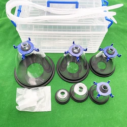 Pet Breathing Mask Animal Anesthesia Kit For Cat Dog Bird Snake Rat With Oxygen Onhalation Atomization Clinic Hospital Supplies