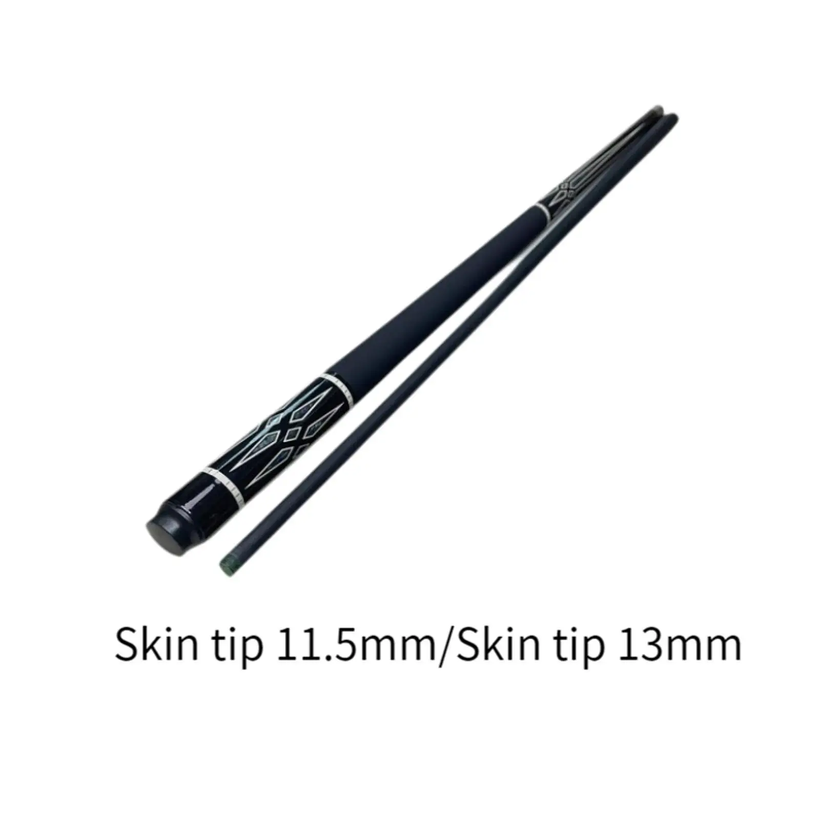 Pool Cue Two Section Sports Gift Fiberglass Split 57inch Adult Pool Stick