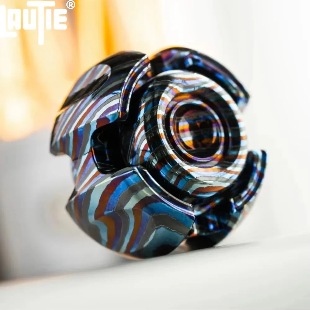 لعبة LAUTIE EDC Noiz C Nano In Zircuti Super Limited Edition 90 قطعة لعبة مذهلة ببصمة الإصبع