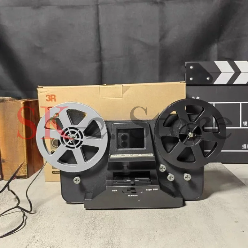Suitable for 3R portable ordinary 8mm super 8mm microfilm reading film to digital