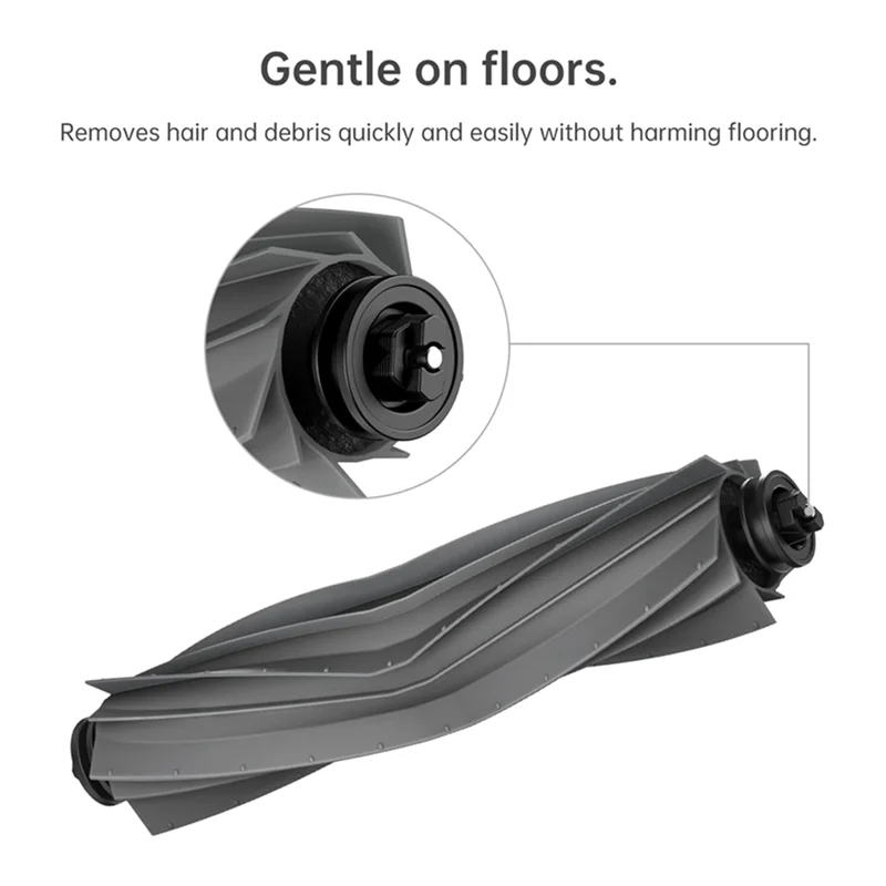 Резиновая щетка FZFZ и комплект для обслуживания Dreame D10 Plus Gen 2 RLD32GD: включает боковые щетки, фильтр Hepa, салфетку для швабры.