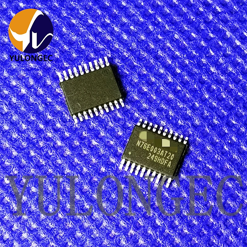 New 10PCS N76E003AT20 8051-based Microcontroller Chip TSSOP20 Original DIY Repairs