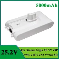 2025 25.2V 5000mAh For Xiaomi Mijia Vacuum Cleaner V8 V9 V9B V9P V10 XR VVN3 VVN4 Dreame Vacuum Cleaner Lithium Battery