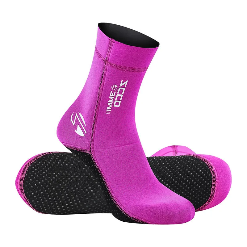 3mm Neoprene Diving Socks Shoes Water Boots Non-slip Beach Boots Wetsuit Shoes Warming Snorkeling Diving Surfing Socks