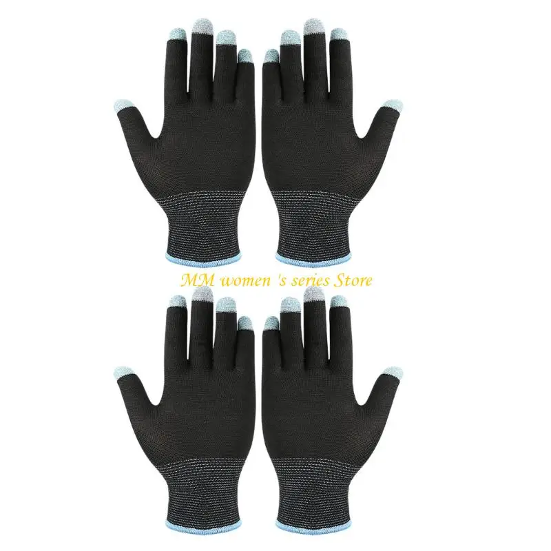 

Q39C Warm Gloves Screentouch Capability Stretchable Hand Gloves 2Pairs for All Day Comfort in Cold Weather Sweaty Hand Use