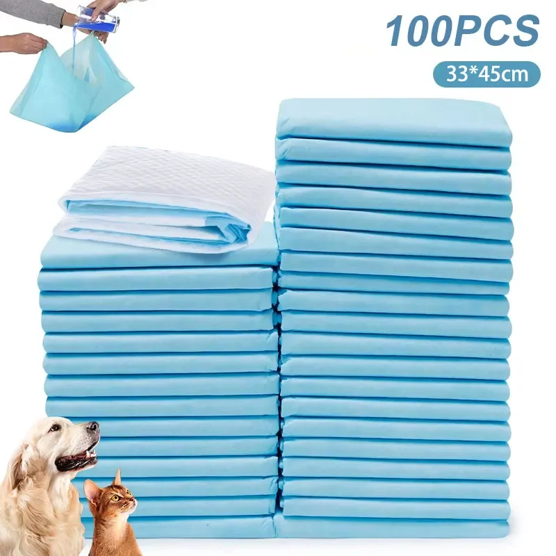 5/10/20/30/50/100pcs Pet Diapers for Cats, High-Absorbency Pet Diapers, Dog Poop Pads, Quick-Dry Disposable Pads, Clean Mats