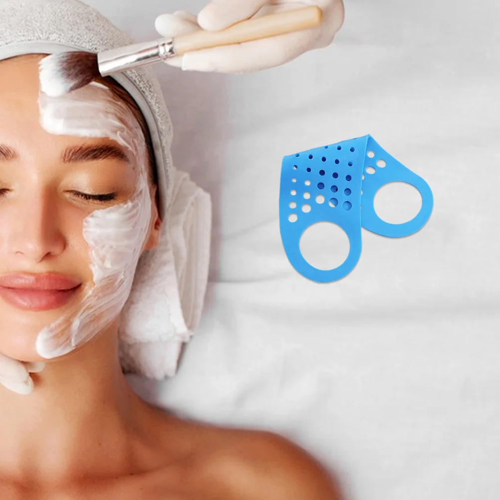 

2pcs Silicone Face Lifting Mask For Double Chin Reduction Reusable Chin Strap Facial Contouring Comfortable Overnight