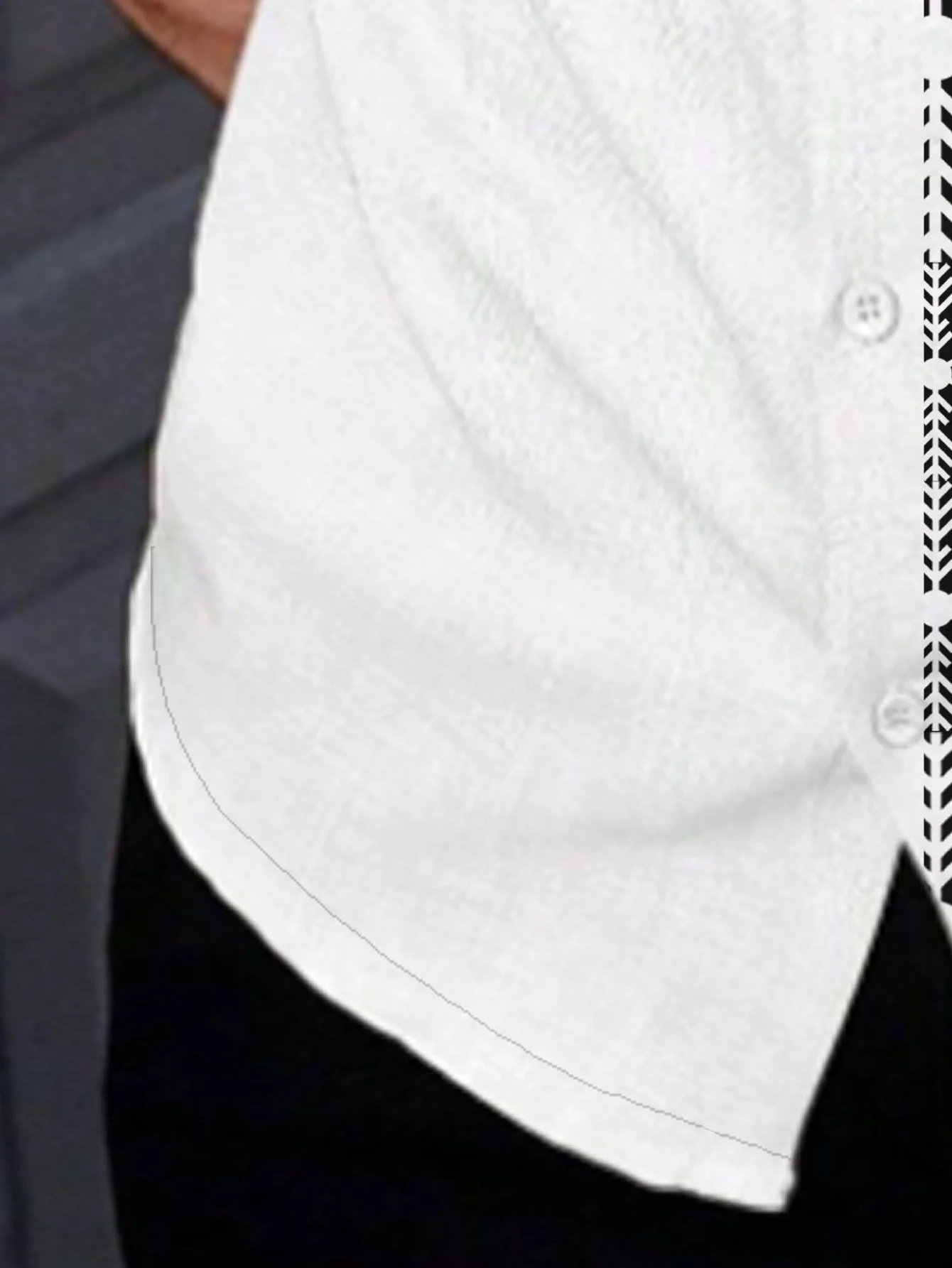 قميص رجالي مطبوع عليه رجل الثلج من إصدار عيد الميلاد الاحتفالي بأكمام طويلة غير قابل للتمدد Btn-Up 2025 ​ ​