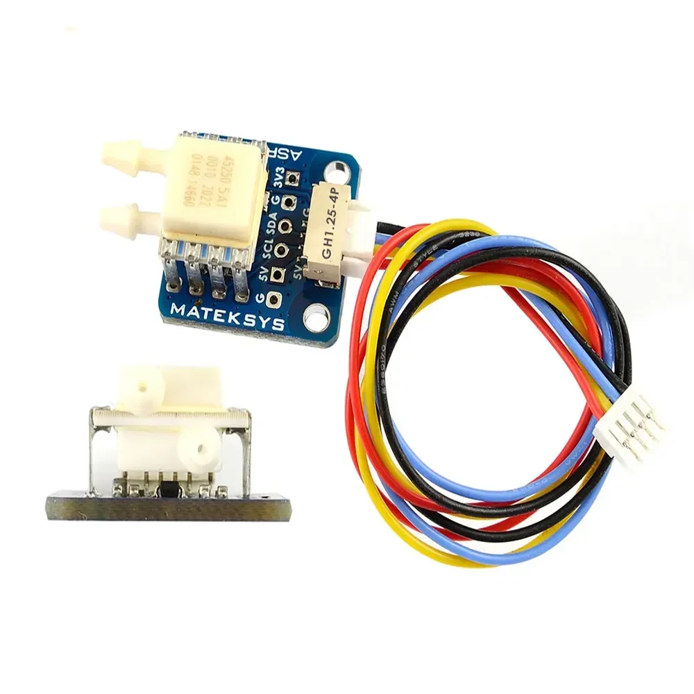Czujnik prędkości powietrza Matek System Mateksys 4525 Analog Airspeed Sensor ASPD-4525 do dronów wyścigowych RC FPV, ramek F405 F722 F411 WING