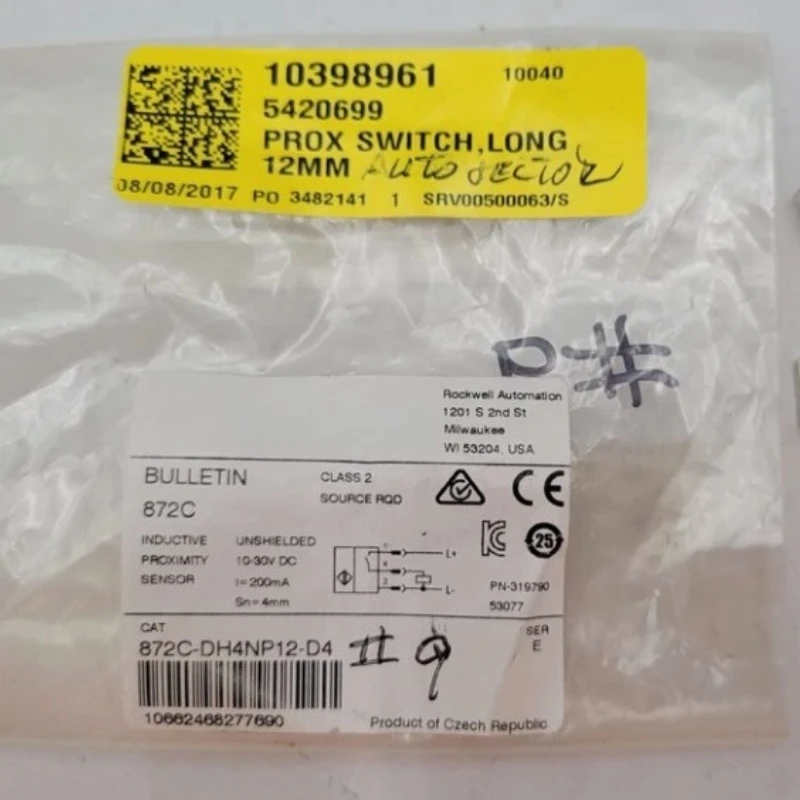 

Brand New Original 872C-M4CP12-D4 872C-DH4NP12-D4 proximity switch Fast Shipping