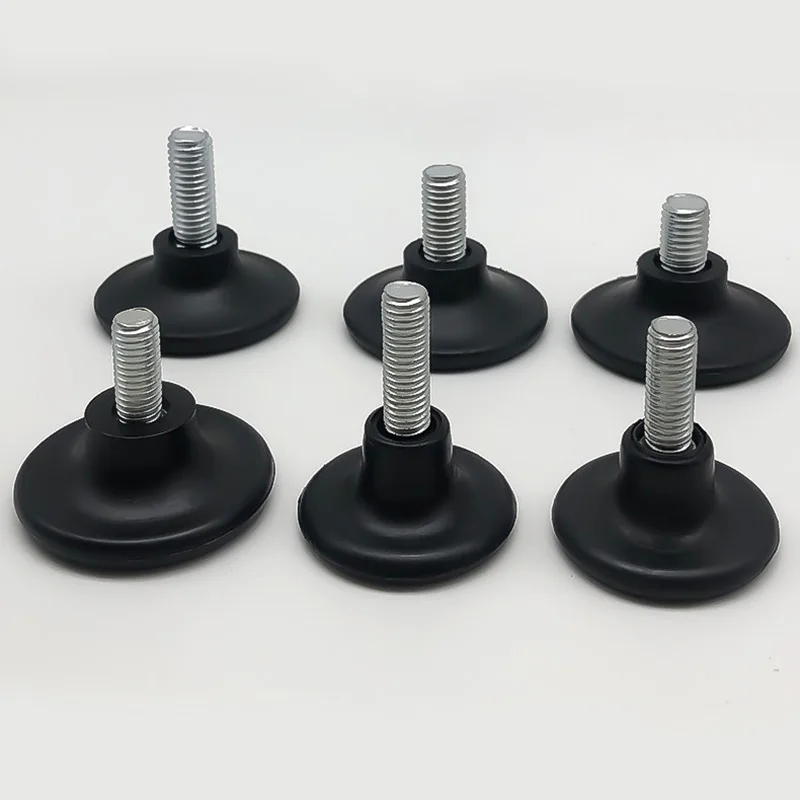 Imagen 6: Pies ajustables M8/M10, patas estables, altura ajustable, antideslizante, maquinaria suave silenciosa, almohadilla de ajuste antivibración, 1 ud.