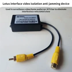 RCA Video Isolator Monitors Anti-interference AV Filter to Eliminate Strong Electric Horizontal Pattern Snowflake Noise Reducer