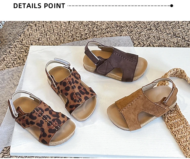 Kinder-Strandschuhe im Koreanischen Stil Offene Zehenpartie Mädchen-Prinzessinnen-Schuhe Weiche Sohle 2026 Sommer Neue Kinder-Freizeitsandalen Trendig – Detail 2