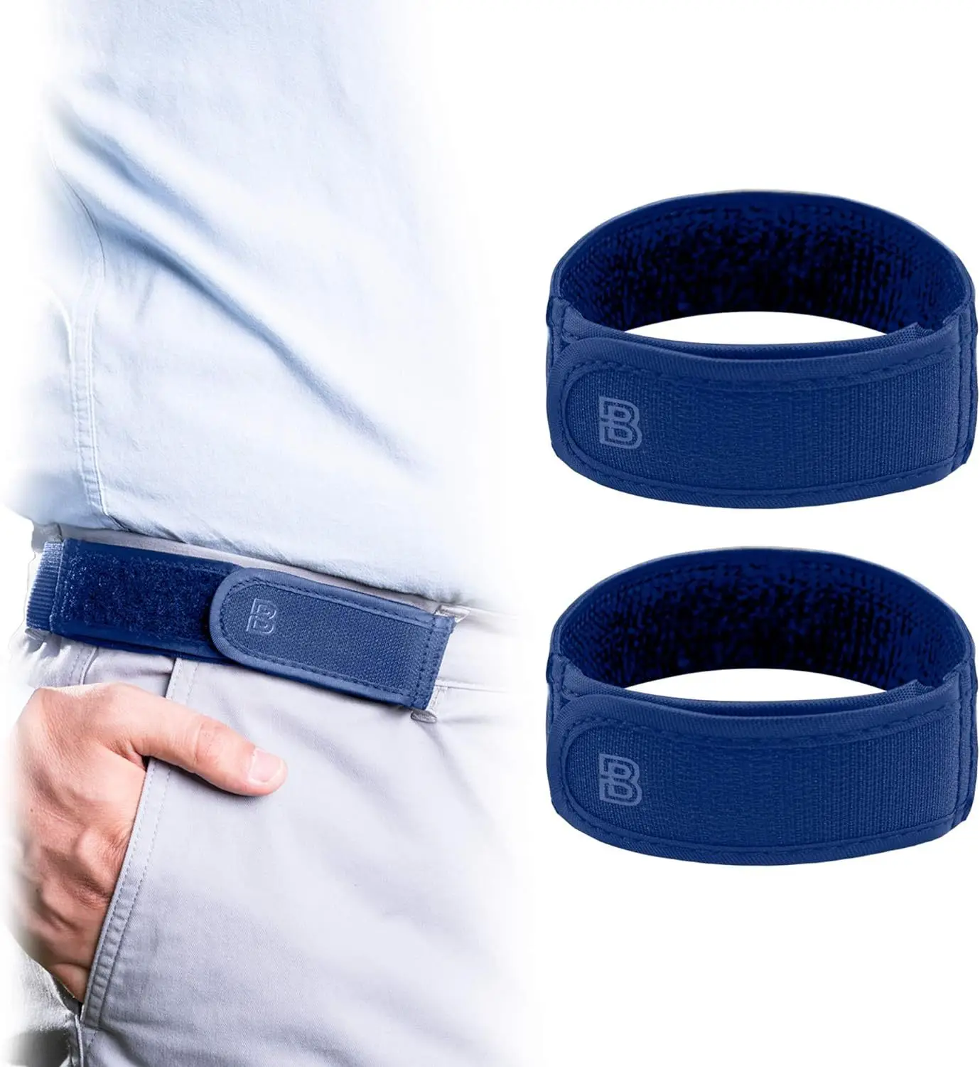 Fashion Comfortable Stylish Belt Loop Buckle-Free Belt Unisex Buckle Free Waist Belts Men's Ultra-soft No Buckle Elastic Belts