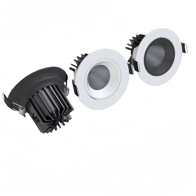 

Embedded LED spotlights Ceiling home no main light COB anti-glare downlight dimmable 7W9W12W15W18W for home commercial lighting