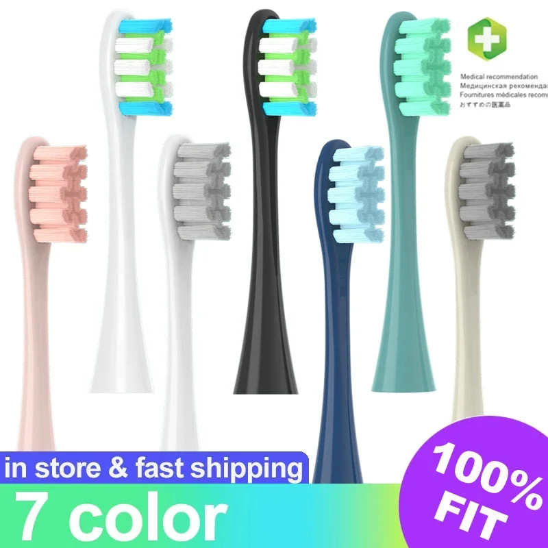 4~16Pcs Replacement Brush Heads for Oclean X PRO/Z1/F1/One/Air 2/SE Soft DuPont Electric Toothbrush Vacuum Sealed Packaged