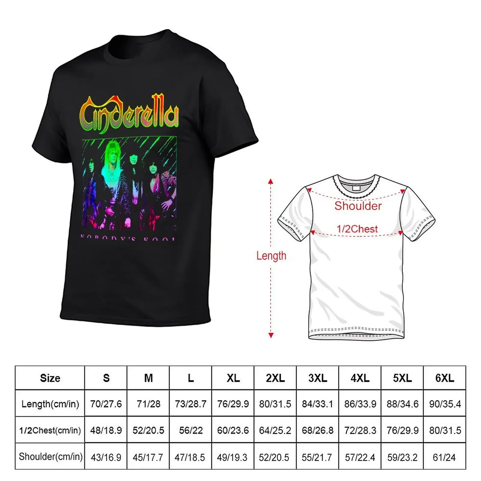 cinderella JKN9 - cinderella band | #1 classic T-Shirt graphic t shirts man t shirt oversized t shirts for men