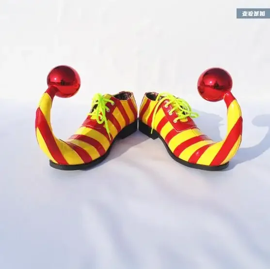 New Clown Performance Shoes Clown Performance Pointed Funny Cartoon Shoes