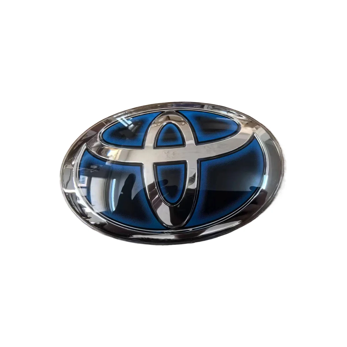 for Toyota hybrid car series 3D crystal car logo modified car logo badges front and rear Prado Highlander Camry Corolla