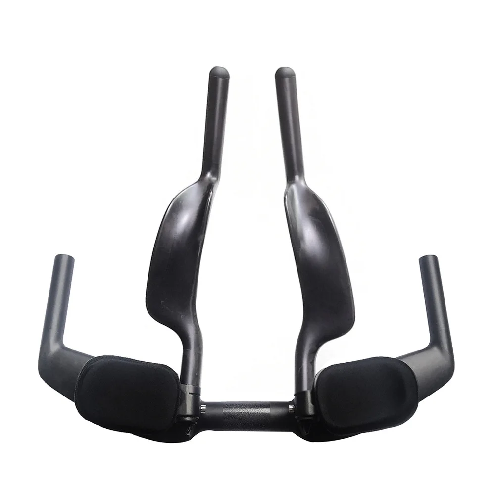 

Carbon Fiber Bike Long Rest Handlebar Road Bike 31.8 * 400/420/440 Mm Handlebar Racing TT Handlebar