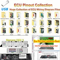 Colección de Software de Conexión de Pines de ECU, Archivos de Reparación, Guía para Principiantes sobre Diagramas de Cableado Editables de ECU, Herramientas de Pines de ECU, Arranque