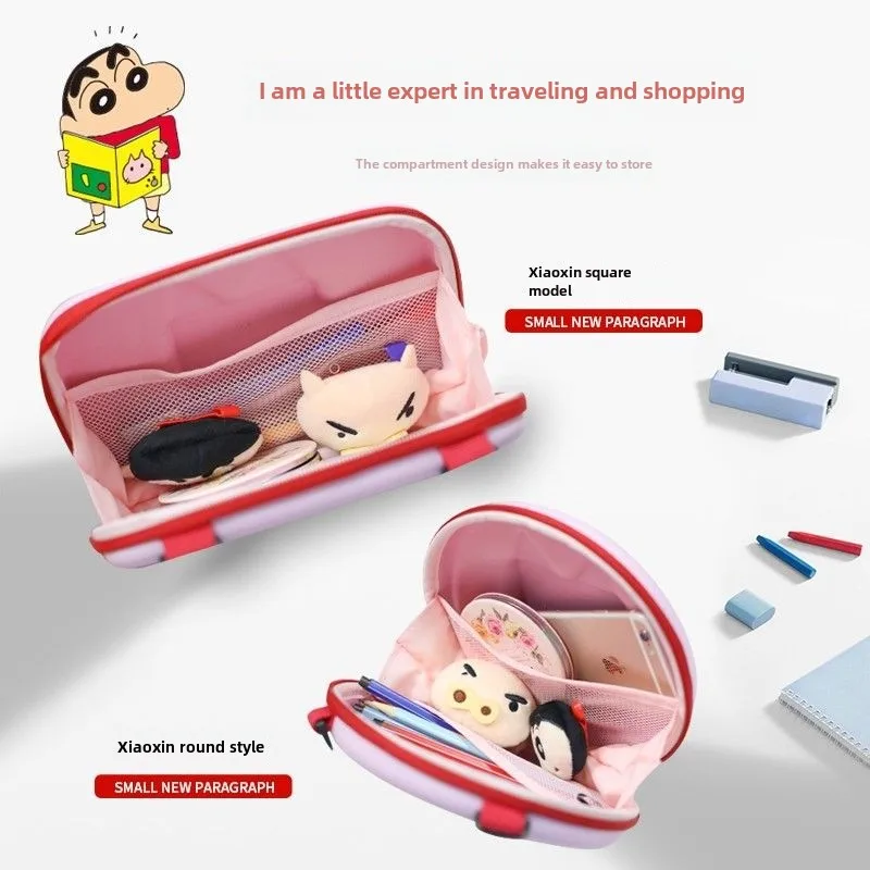 Crayon Shin chan peripheral canvas crossbody bag girl heart cartoon Shinnosuke Nohara Hima Shiro dozing off crossbody bag gift