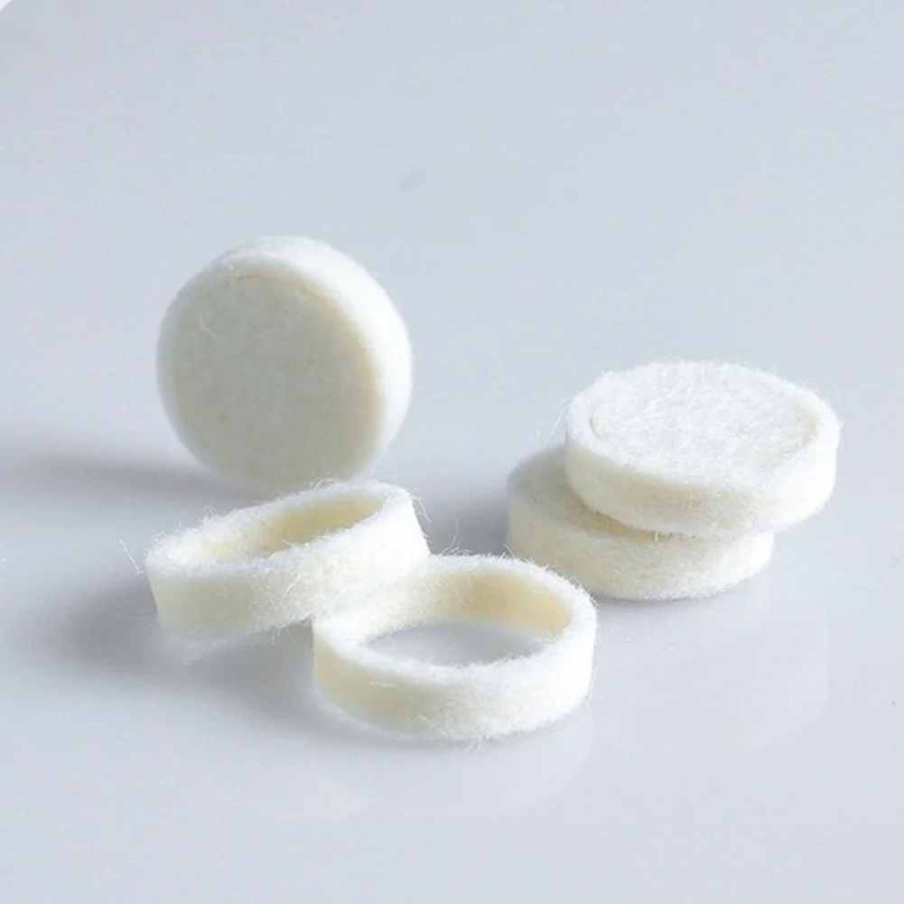 10pcs Wool Felt Seal Washer 23x19x6mm for Breville 8 Series Burr Grinder Prevents Dust Entry to Internal Parts