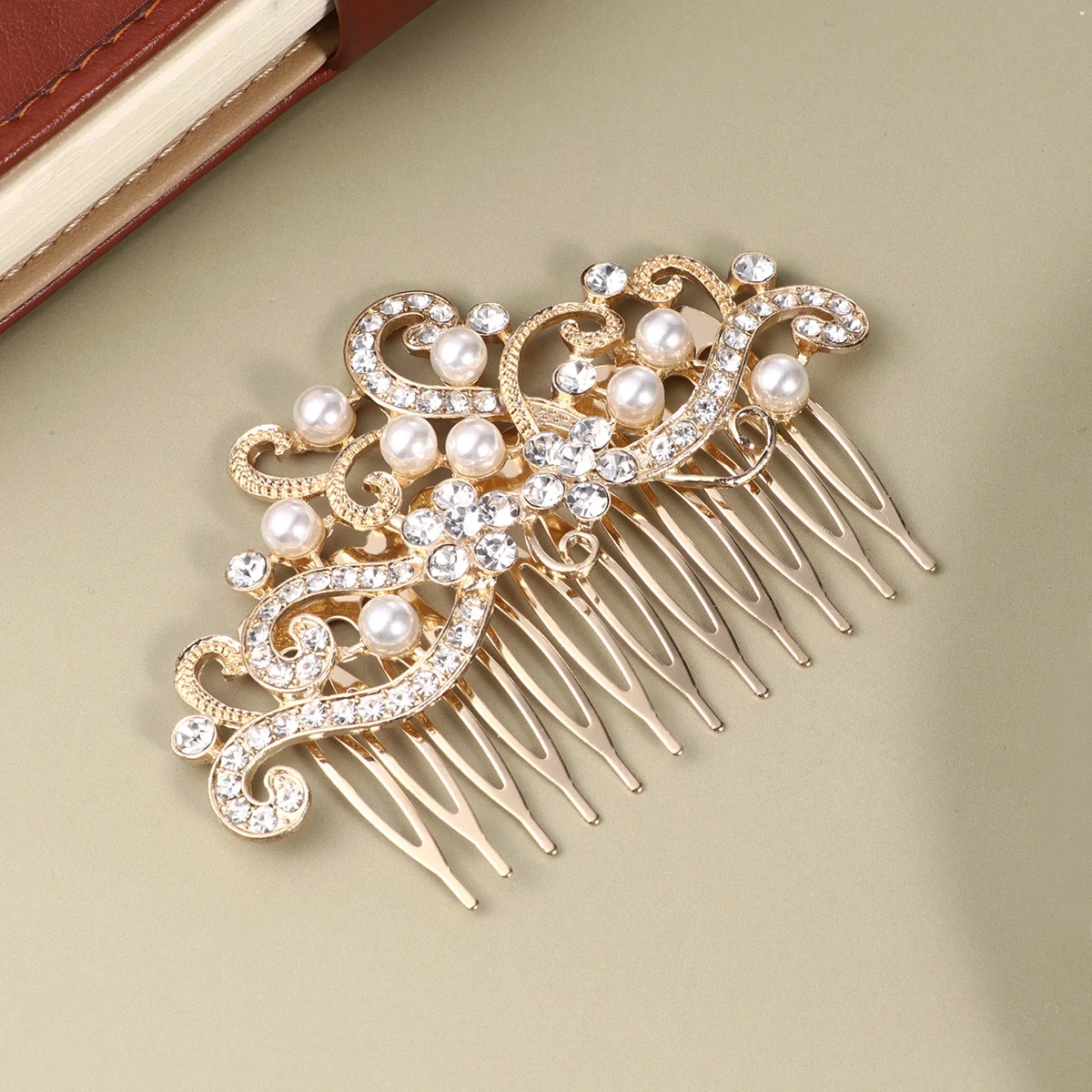 

Wedding Headdress Bridal Hair Accessories for Women Gift Costume Ornament Bride Comb