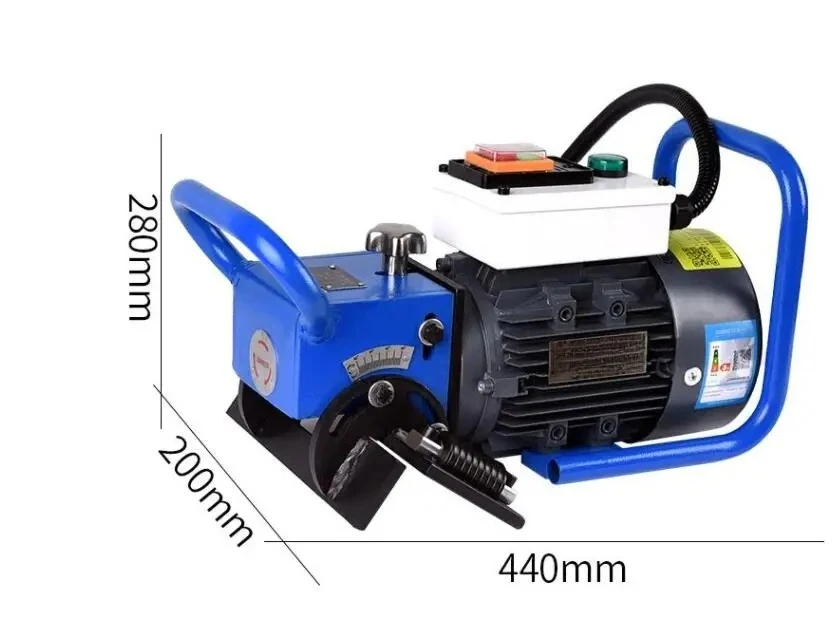 Hand-held  Flat Beveling Machine Stainless Steel Grinding Steel Plate Broken Bevel Electric Pipe Beveling Machine NRD-B2