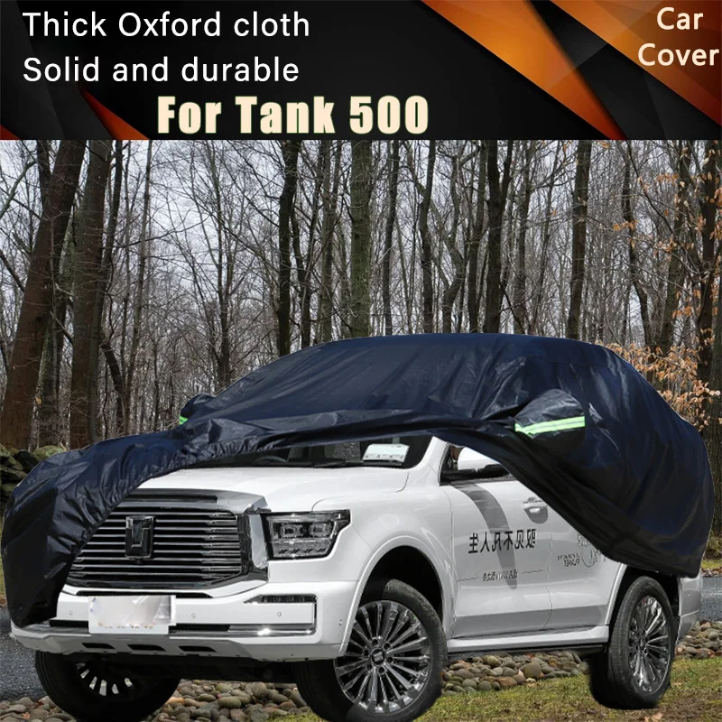 

For Tank 500 Car Full Outer Covers Outdoor Waterproof Dustproof Sun Rain Snow Protection Exterior Car Accessories