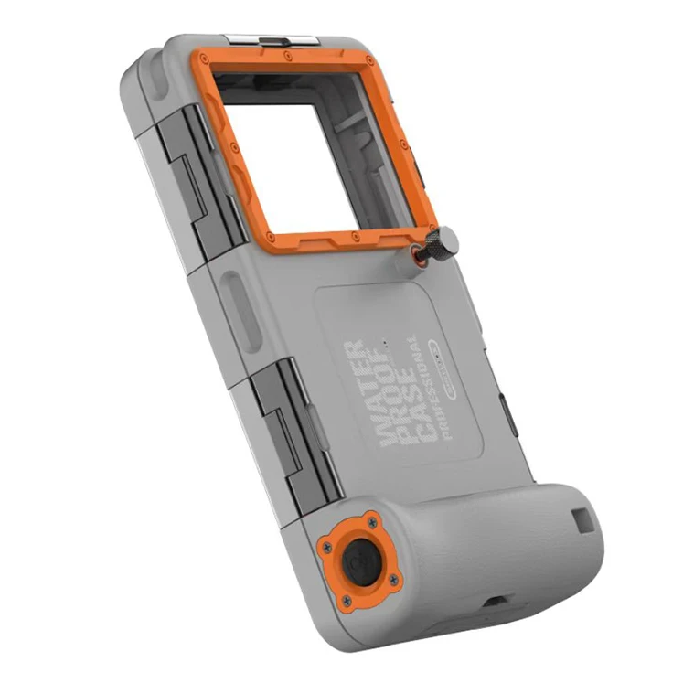 

Shellbox Upgraded New Color 15 Meters Universal Waterproof Diving Shell Diving Phone case for Snorkeling Underwater Photography