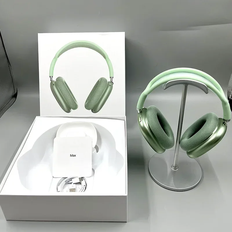 

Fones de ouvido Bluetooth montados na cabeça P9Max com bolsa de couro Pop up Fones de ouvido de música sem fio esportivos