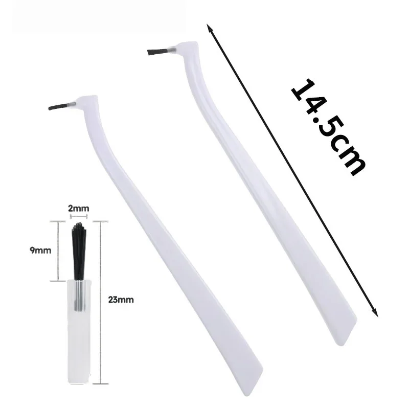 Dental Disposable Brush Tips / Handles for Dental Clinic Micro Applicator Brush Replaceable Applicators Tip Stickss