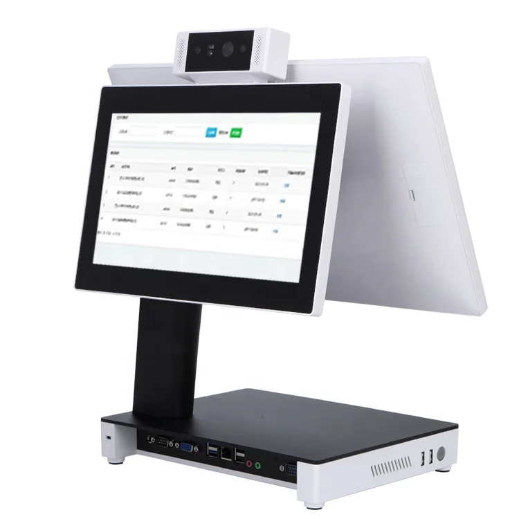 All-aluminum Body Cash Register With Cash Box, Scanner And NFC