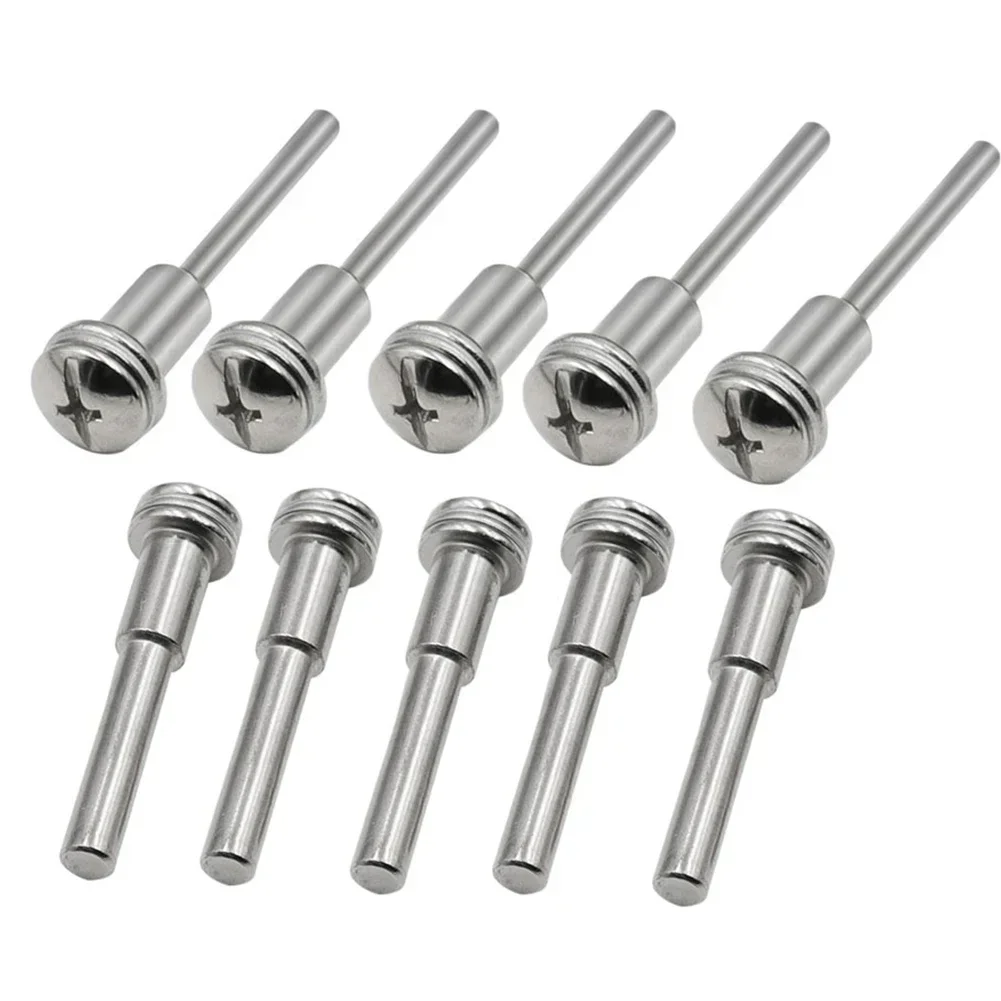 5pc 3.17mm/6mm Shank Polishing Wheel Mandrels Set Cutting Disc Extension Rod Cut-off Wheel Mandrel For Rotary Tool