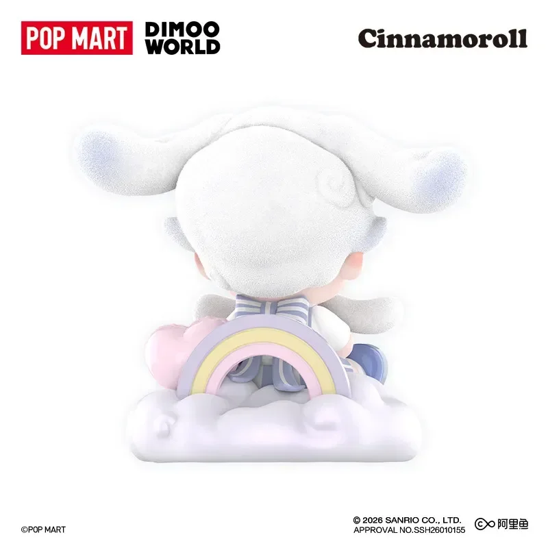 

POPMART DIMOO Cinnamoroll Series Blind Box Adorable Model Action Figure Ornament Chic Gift For Girls Surprise Mystery Toys