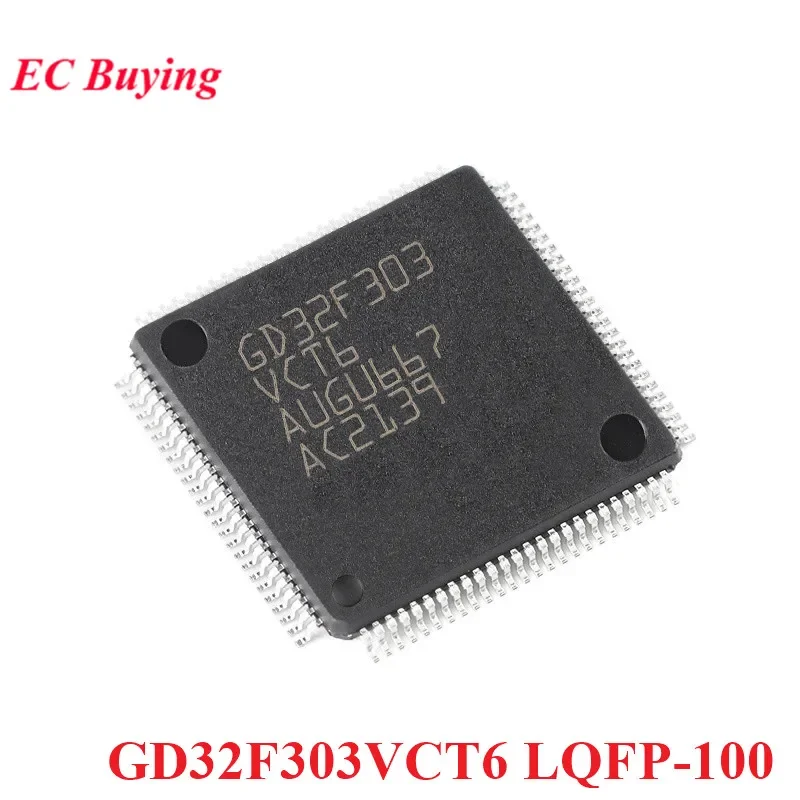 GD32F303VCT6 GD32F303 32F303VCT6 GD32F LQFP-100 ARM Cortex-M4 32-bit Microcontroller MCU IC Controller Chip New Original