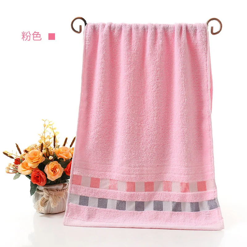 Hot Sale 77 X 33cm Bath Towels 100% Cotton Towel Avaliable Cotton Fiber Natural Eco-friendly Embroidered Bath Towel