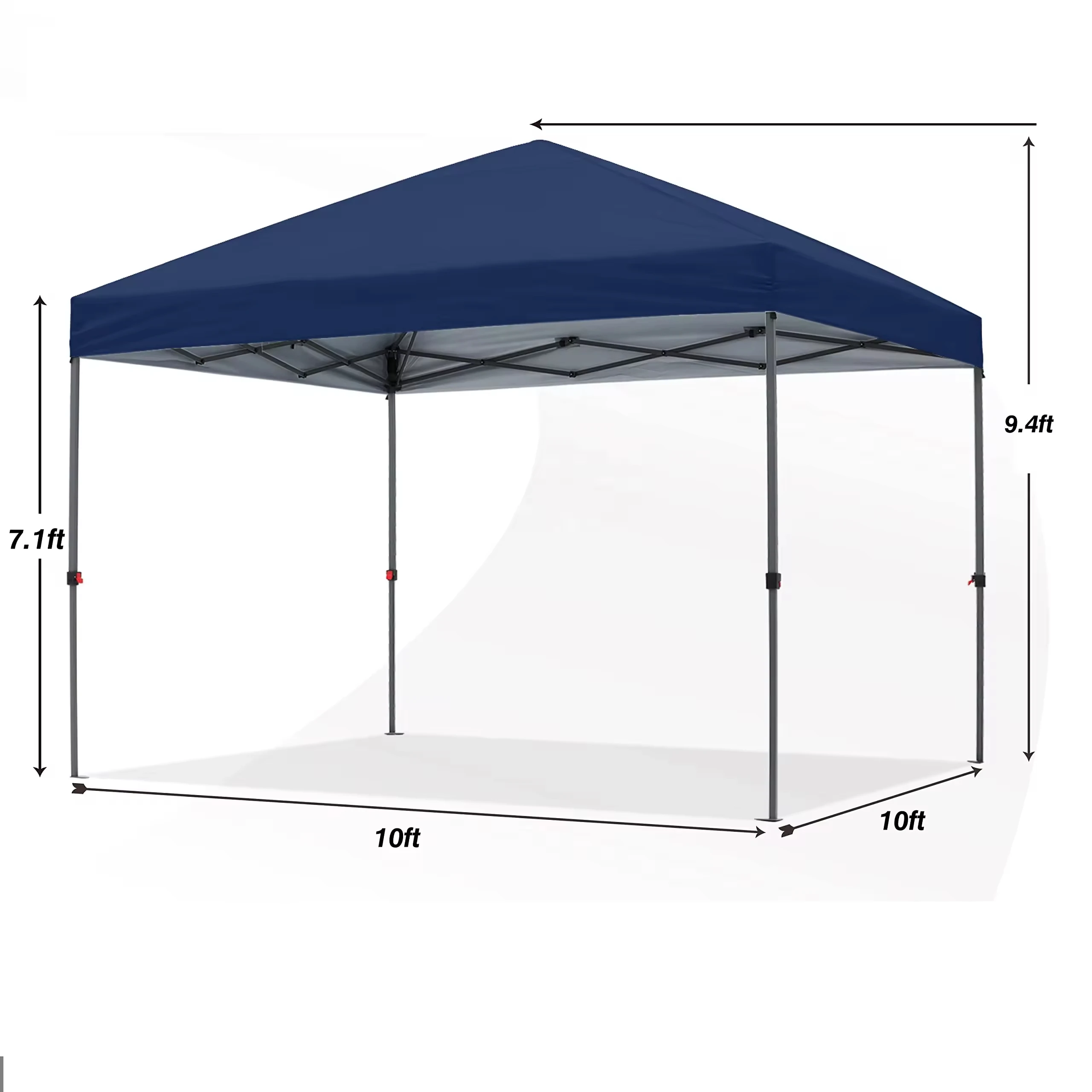 

High Quality 10x10' Fold Easy Pop up Trade Show Portable Outdoor Waterproof Custom Printed 10X10 Advertising Display Tents
