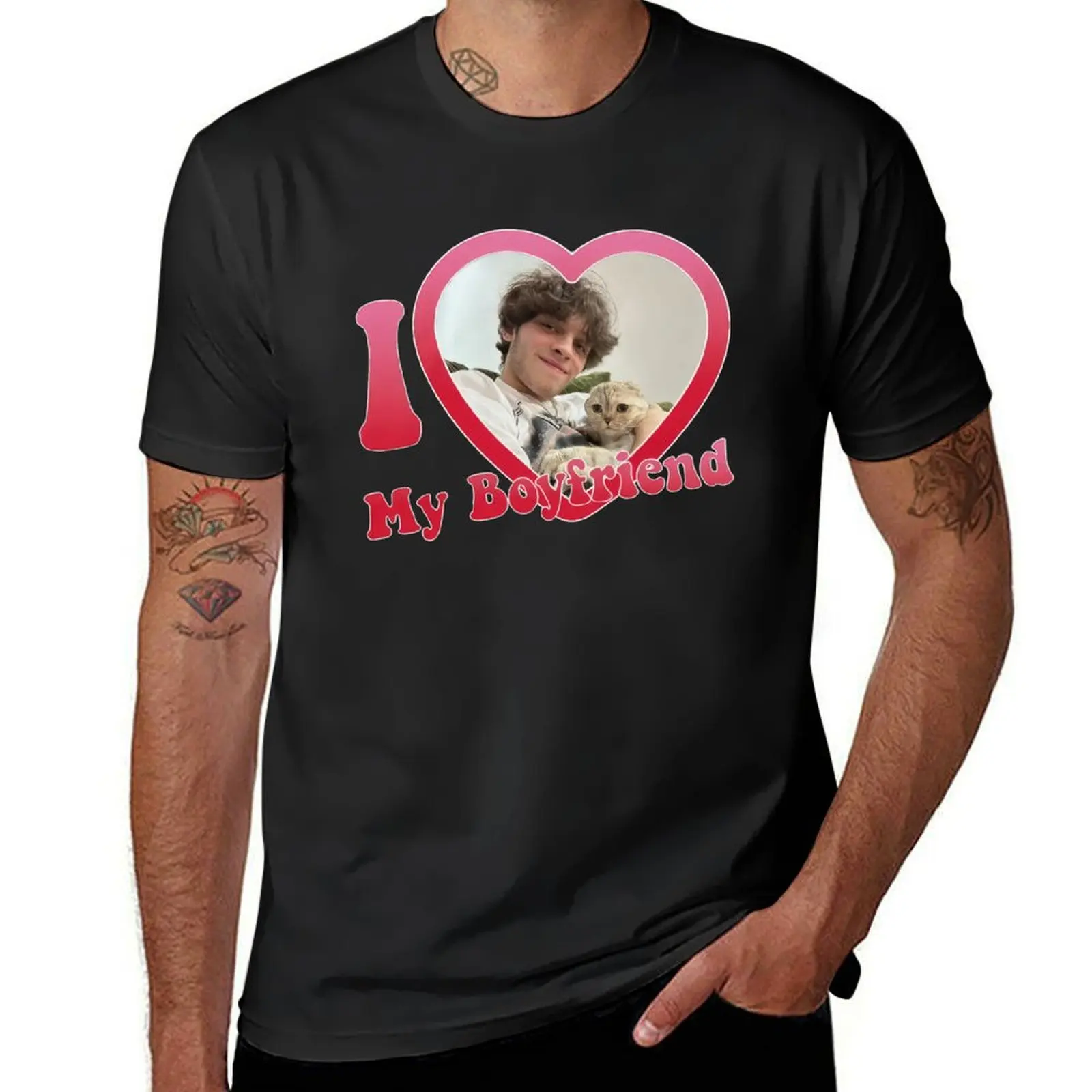 I Love My Boyfriend Matt Sturniolo T-Shirt customizeds new edition oversized for a boy mens graphic t-shirts anime