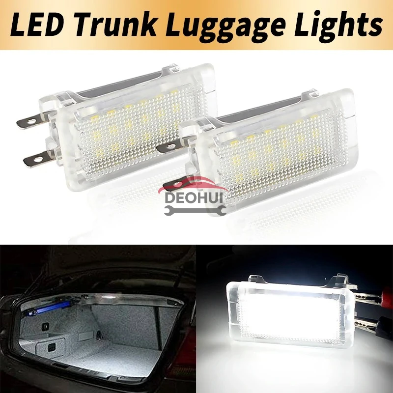 

1/2X LED Trunk Compartment Interior Light For Opel Astra E F G H Agila Omega Corsa C Vectra Insignia Convertible Glove Box Lamp